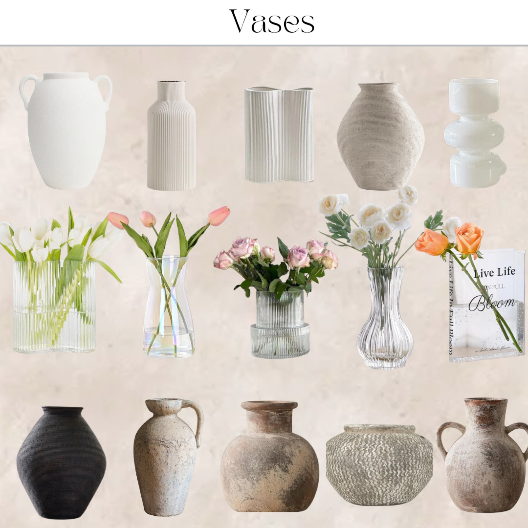 Vases 

#amazonvases #amazonfinds 