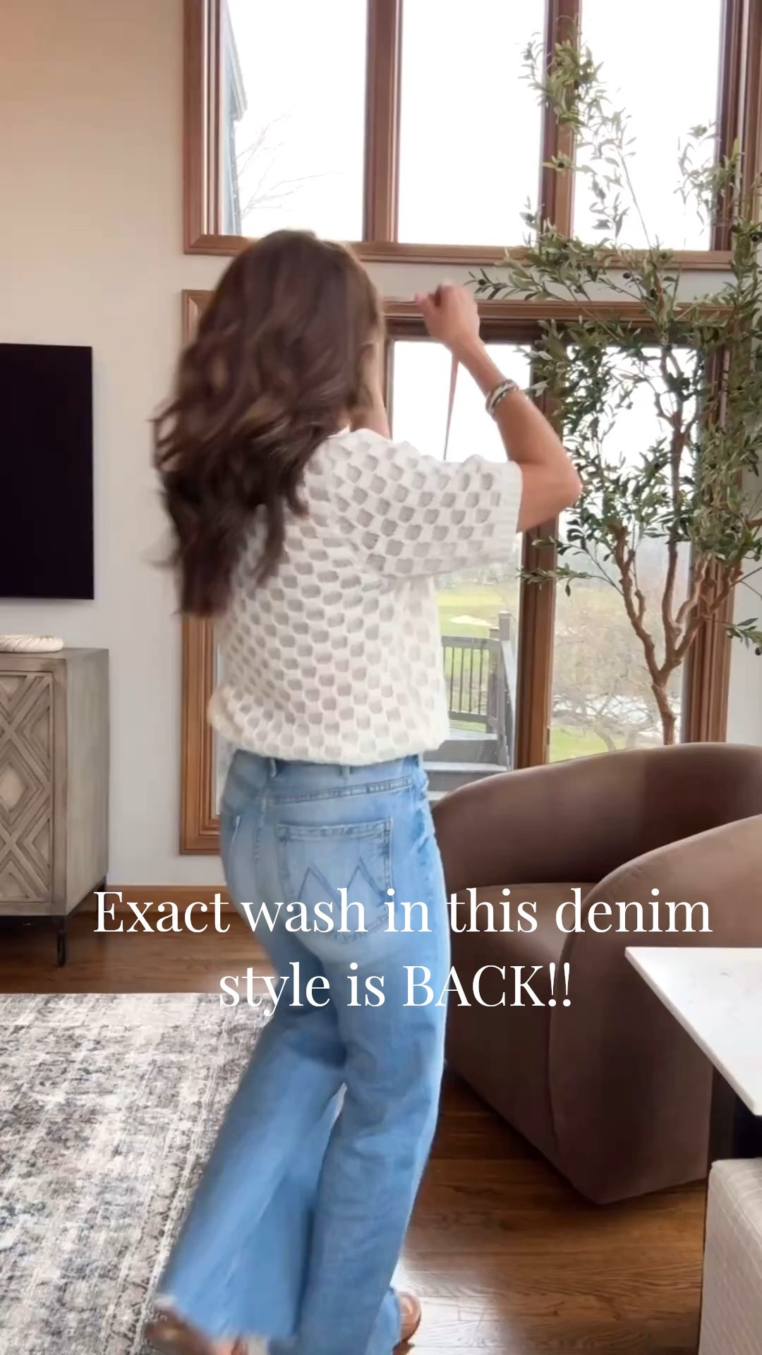 My absolute favorite jeans in the best light wash!! BACK AGAIN THIS SPRING!  
Fit true to size. 25 here. Over 5’3”, get the regular length. 
I’m ordering another pair. 25, regular  

#LTKootd #LTKSeasonal #LTKOver40