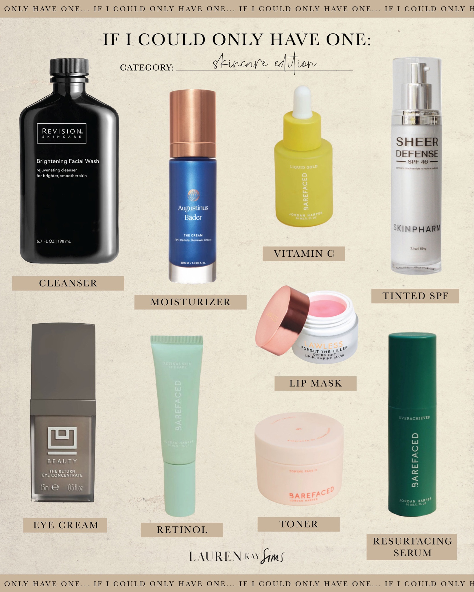 if I could only have one: skincare edition ✨

#LTKbeauty