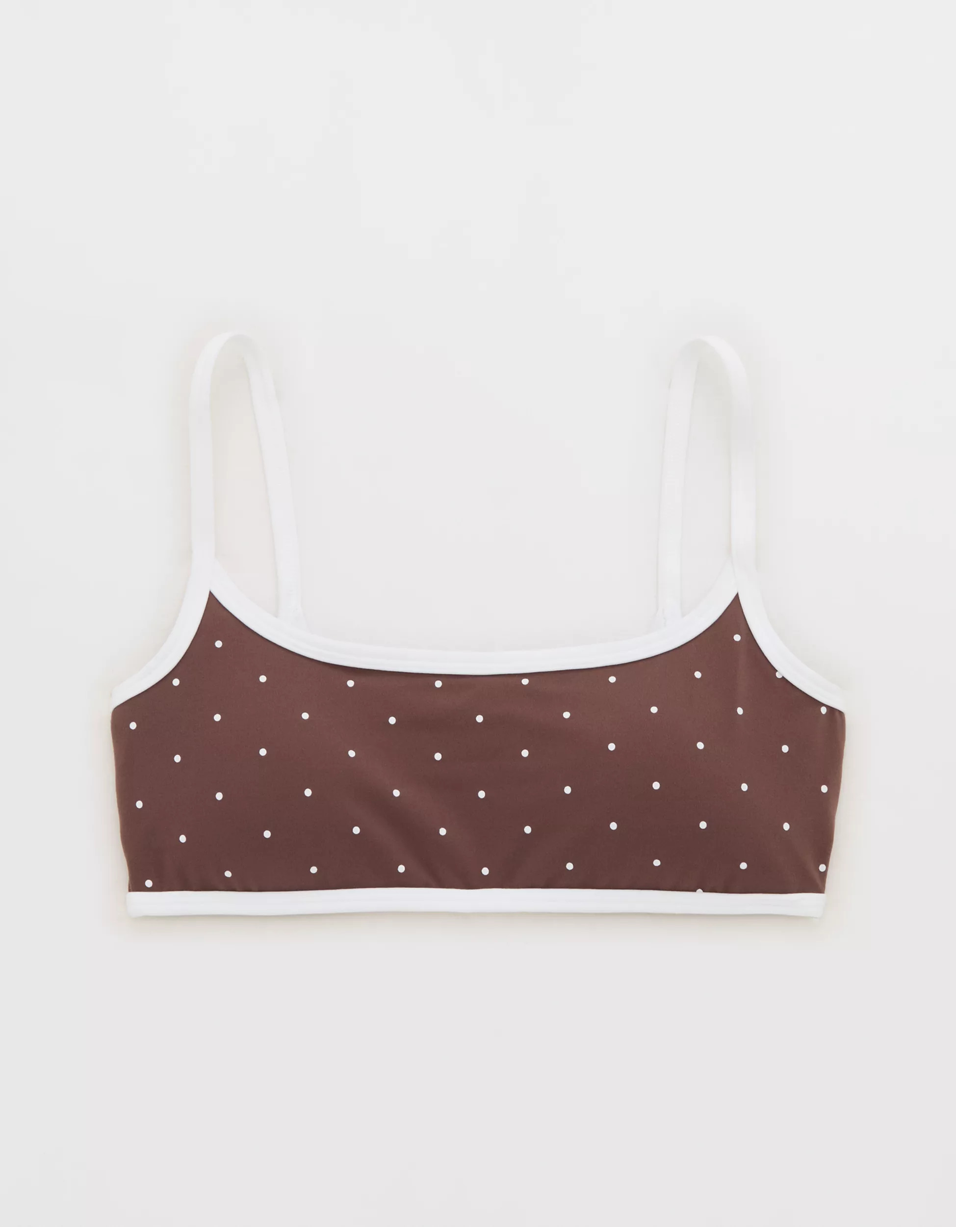 OFFLINE By Aerie Real Me Tipped Scoop Sports Bra | Aerie