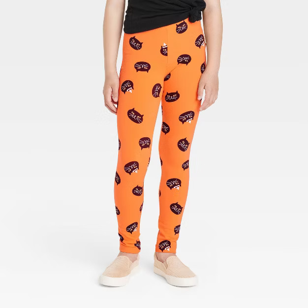 Girls' Halloween Leggings - Cat & Jack™ | Target