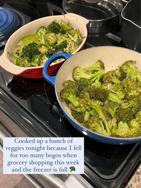 Meal prep is easy with these Le Creuset baking dishes! I use these bakers to cook up a bunch of veggies ahead of time and I love how evenly they cook! Tagging them and a few more meal prep cooking favorites here: 

#LTKfamily #LTKsalealert #LTKhome