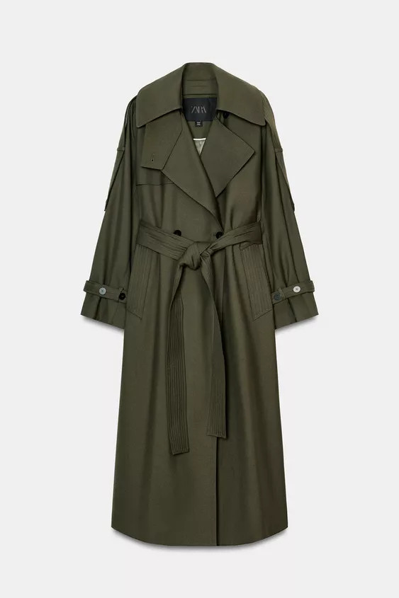 OVERSIZED ZW COLLECTION LIMITED EDITION TRENCH COAT | Zara US
