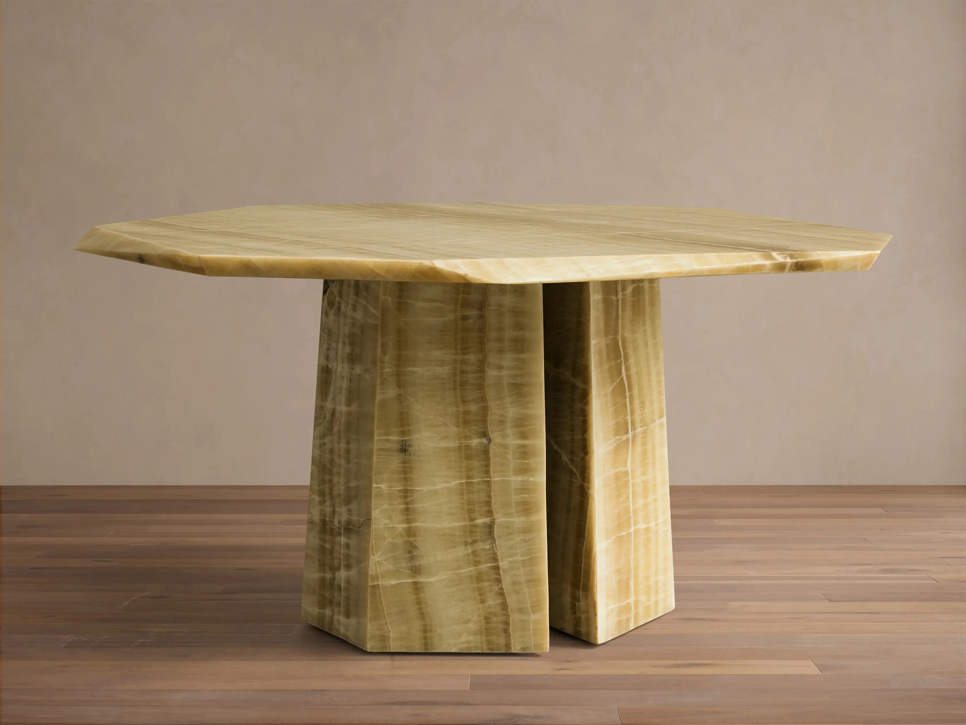 Zyra Round Dining Table | Arhaus