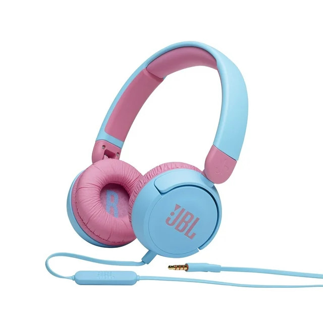 JBL JR310BLUAM Closed Cup On-Ear Headphones, Blue | Walmart (US)