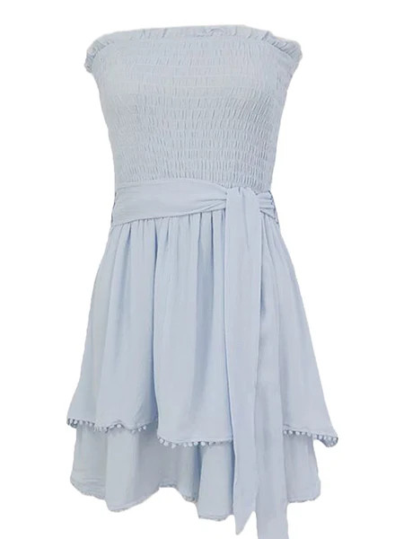 'Nora' Ruched Waist Tie Romper (2 Colors) | Goodnight Macaroon