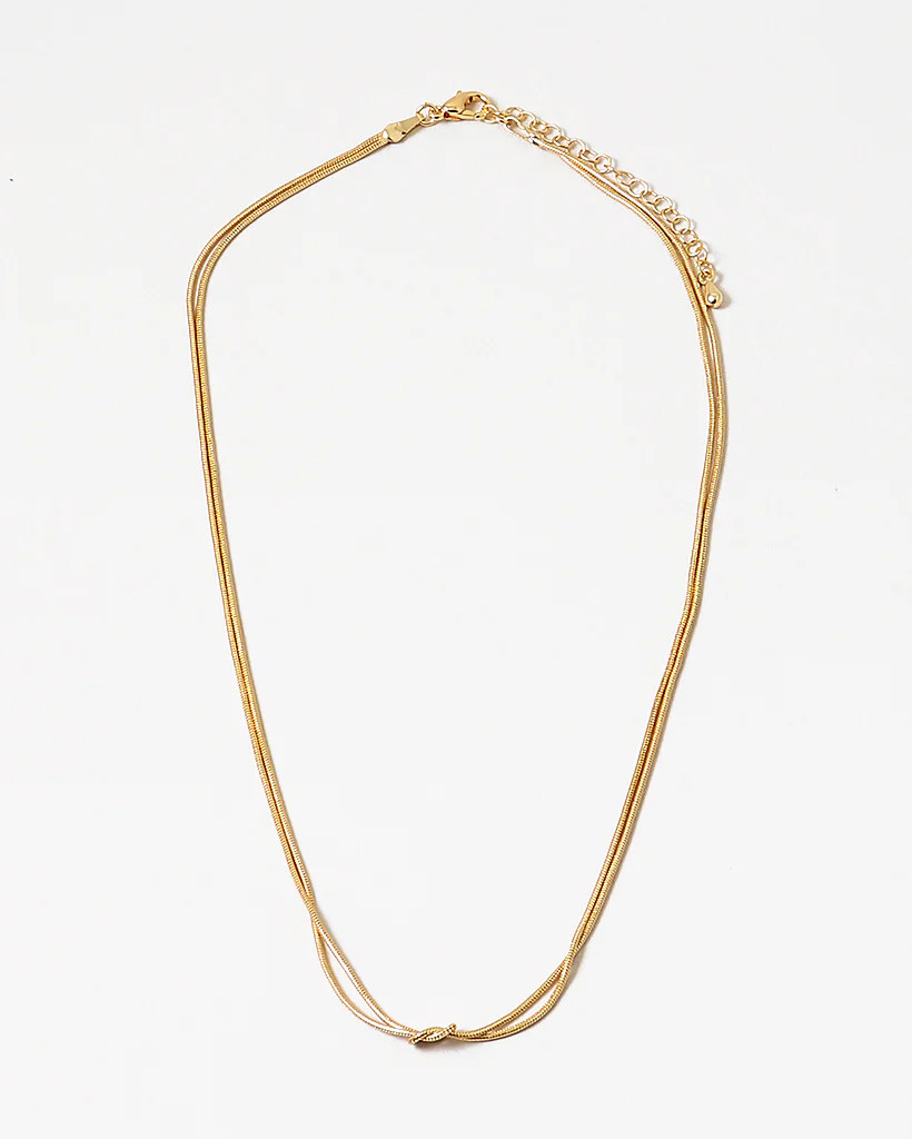 Double-Strand Love Knot Necklace | Double Strand Love Knot Necklace | Erin McDermott Jewelry