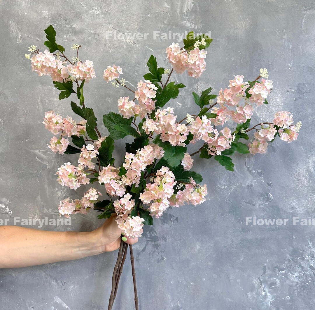 Faux Snowball Flower High Quality Artificial Flower DIY Centerpieces Wedding Bouquet Home Decors ... | Etsy (US)