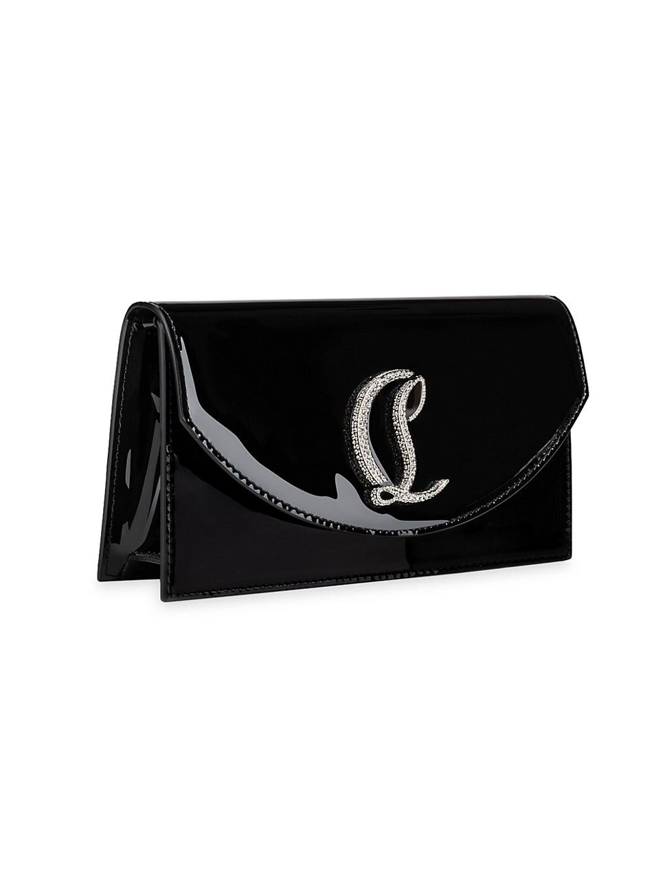 Loubi54 Patent Leather Clutch-On-Chain | Saks Fifth Avenue