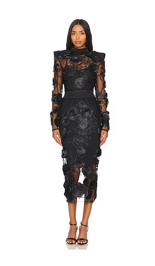 The Vendetta Dress in Black | Revolve Clothing (Global)