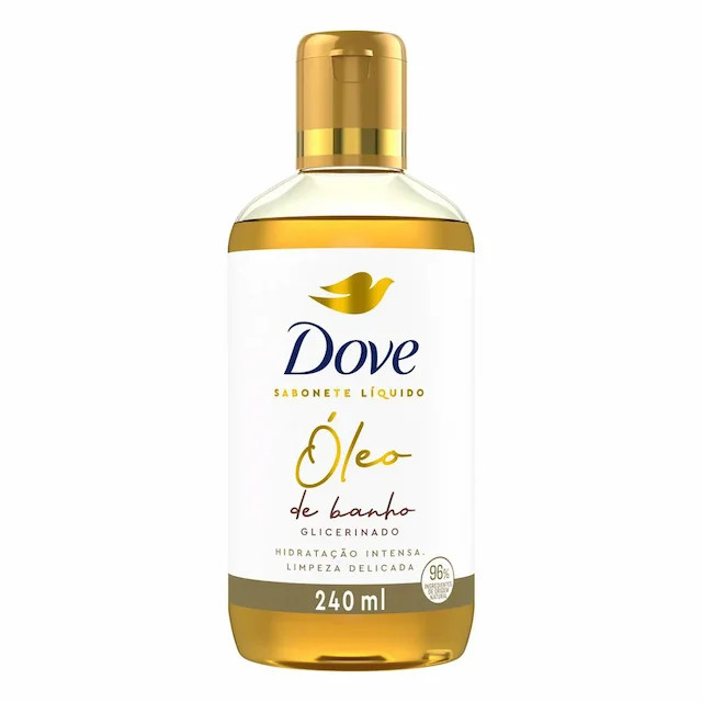 Sabonete Líquido Dove Óleo de Banho Glicerinado 240ml | Drogasil BR