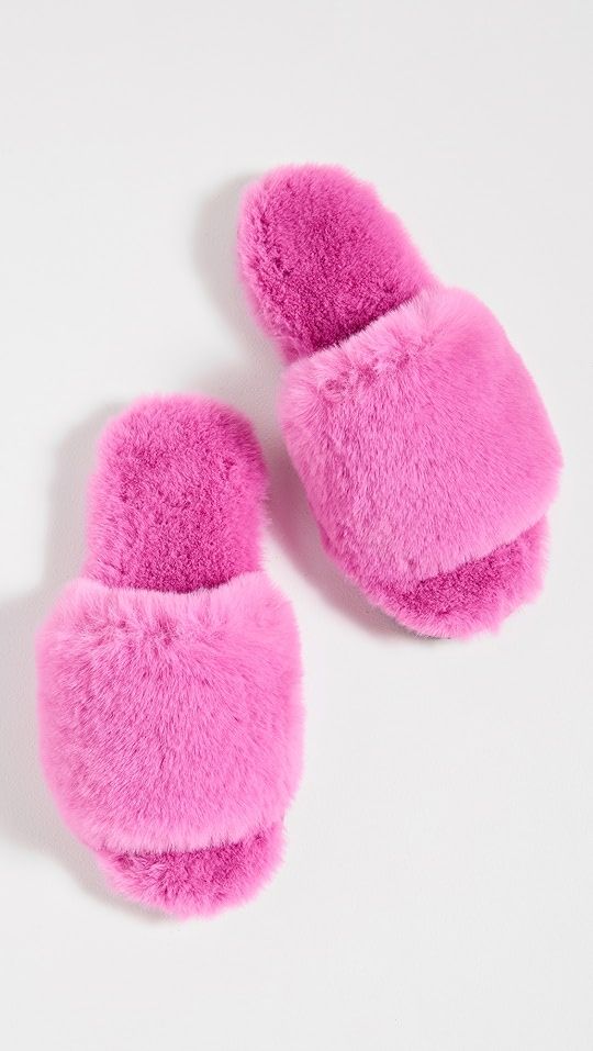 Apparis Diana Faux Fur Slippers | SHOPBOP | Shopbop