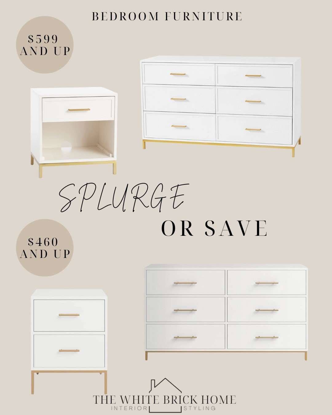 These white and brass furniture options are a great find for a girls room of any age! They are clean, modern and offer two different price points to select from! 

❤️❤️

Girls room, girls bedroom, kids room, girls room bedroom furniture, girls room dresser, girls room nightstand, girls room design, girls room decor, girls room finds, white and brass dresser, teen girl, teen girl room, teen bedroom, tween girl bedroom, pottery barn teen, pottery barn girls room, Wayfair, Wayfair dresser, Wayfair girls room furniture 


#LTKKids #LTKSaleAlert #LTKHome