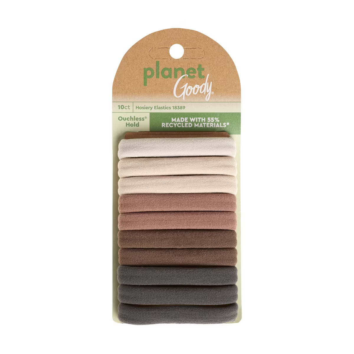 Planet Goody Hosiery Hair Elastic - 10ct | Target