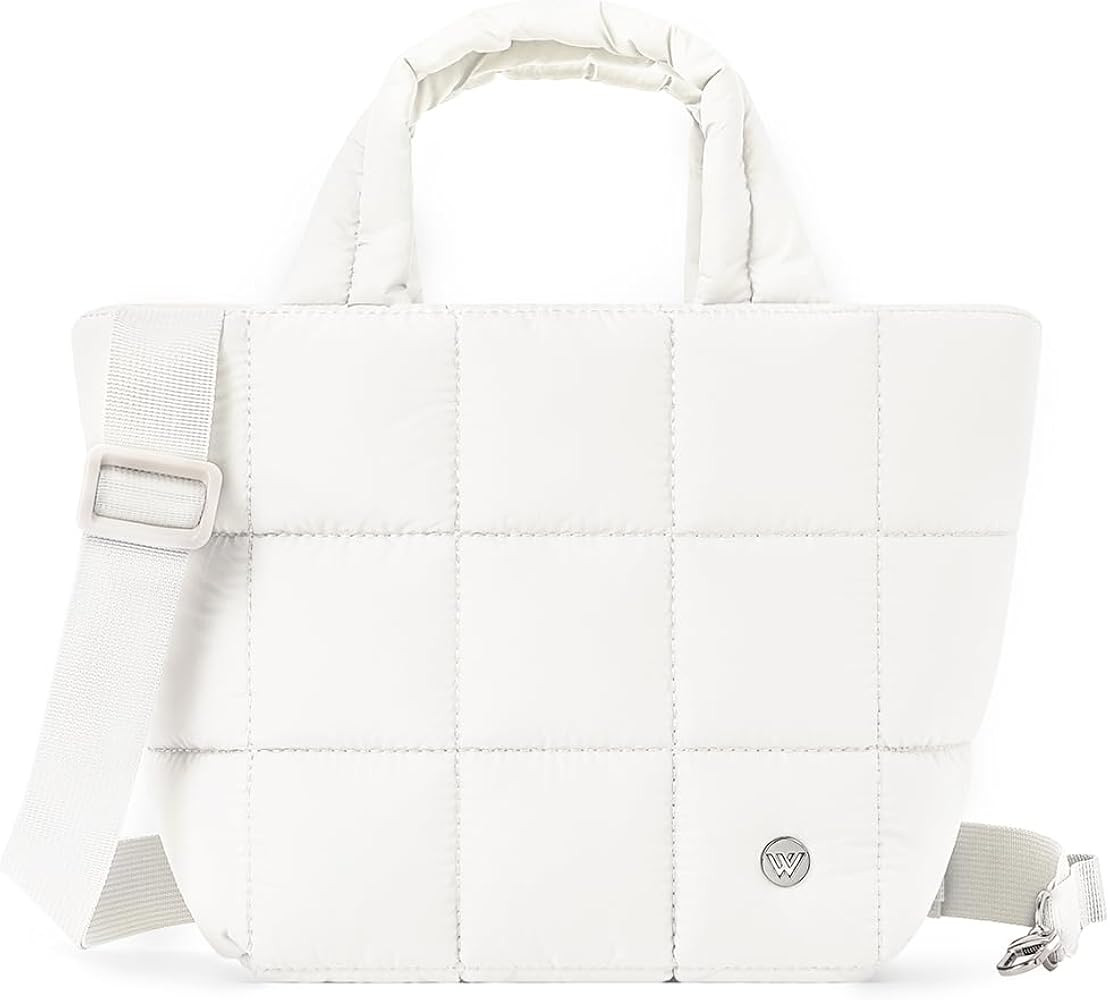 WESTBRONCO Mini Puffer Bag Quilted Crossbody Bags for Women Small Puffy Purse Nylon Shoulder Hand... | Amazon (US)