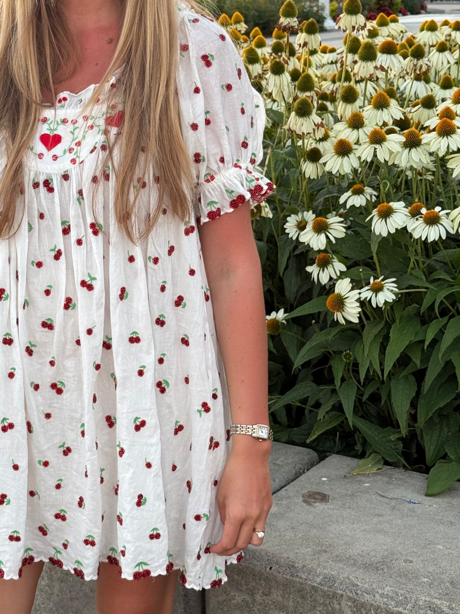 Summer Cherry Dress #forloveandlemons 🍒🍒🍋