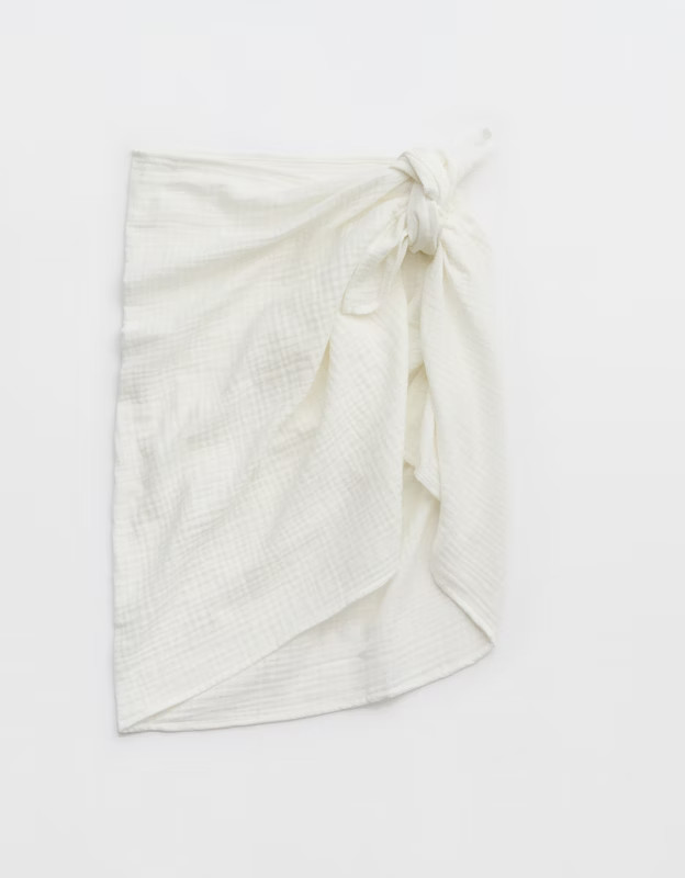 Aerie Gauze Mini Sarong | Aerie