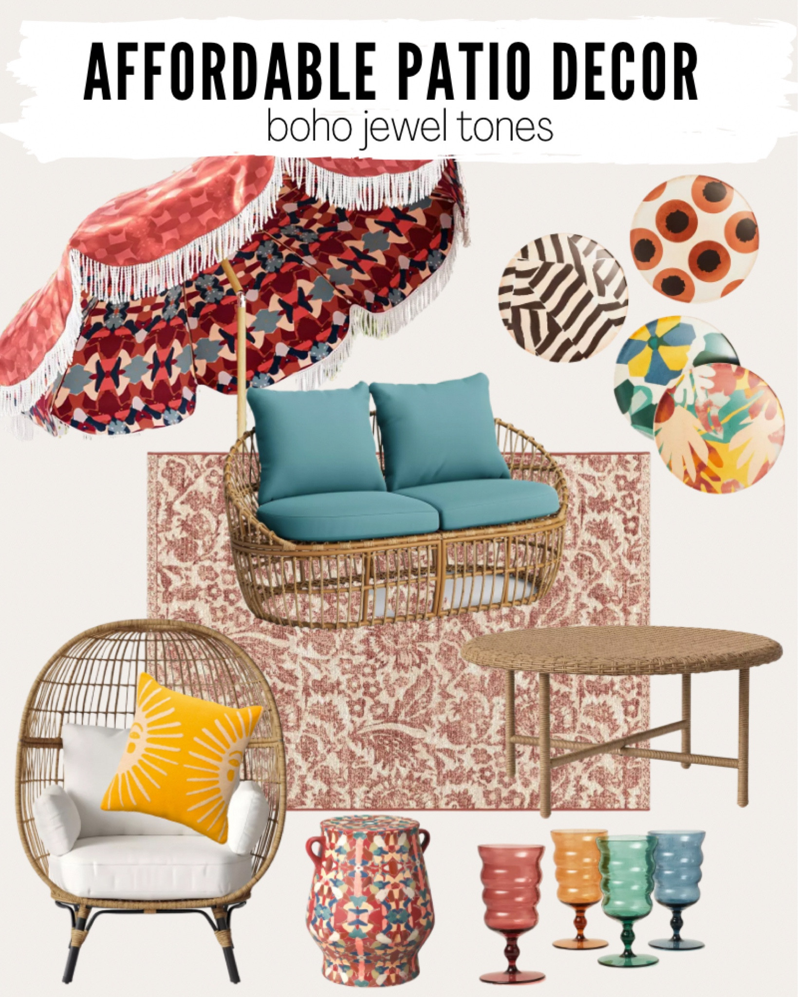 Target home. Target patio. Patio rug. Egg chair. 

#LTKhome #LTKSeasonal #LTKFind