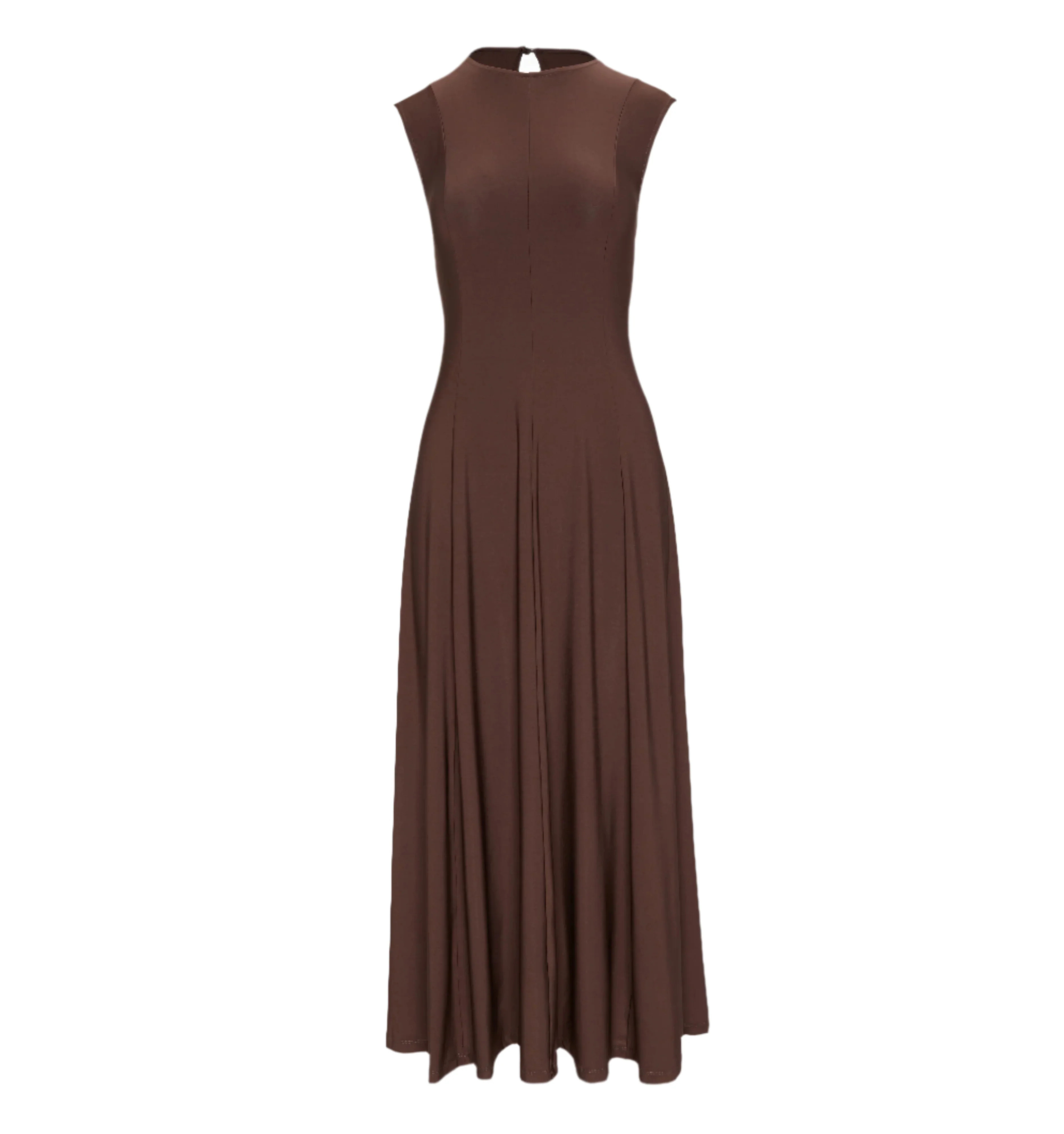 The Mila Dress | Chocolate Jersey / XXXXL | Hill House Home | Hill House Home US