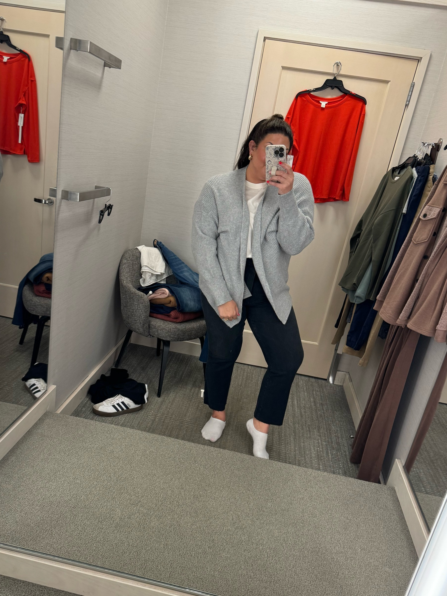 The COZIEST cardigan! Wearing an XL. 

#LTKMidsize #LTKSaleAlert #LTKxNSale