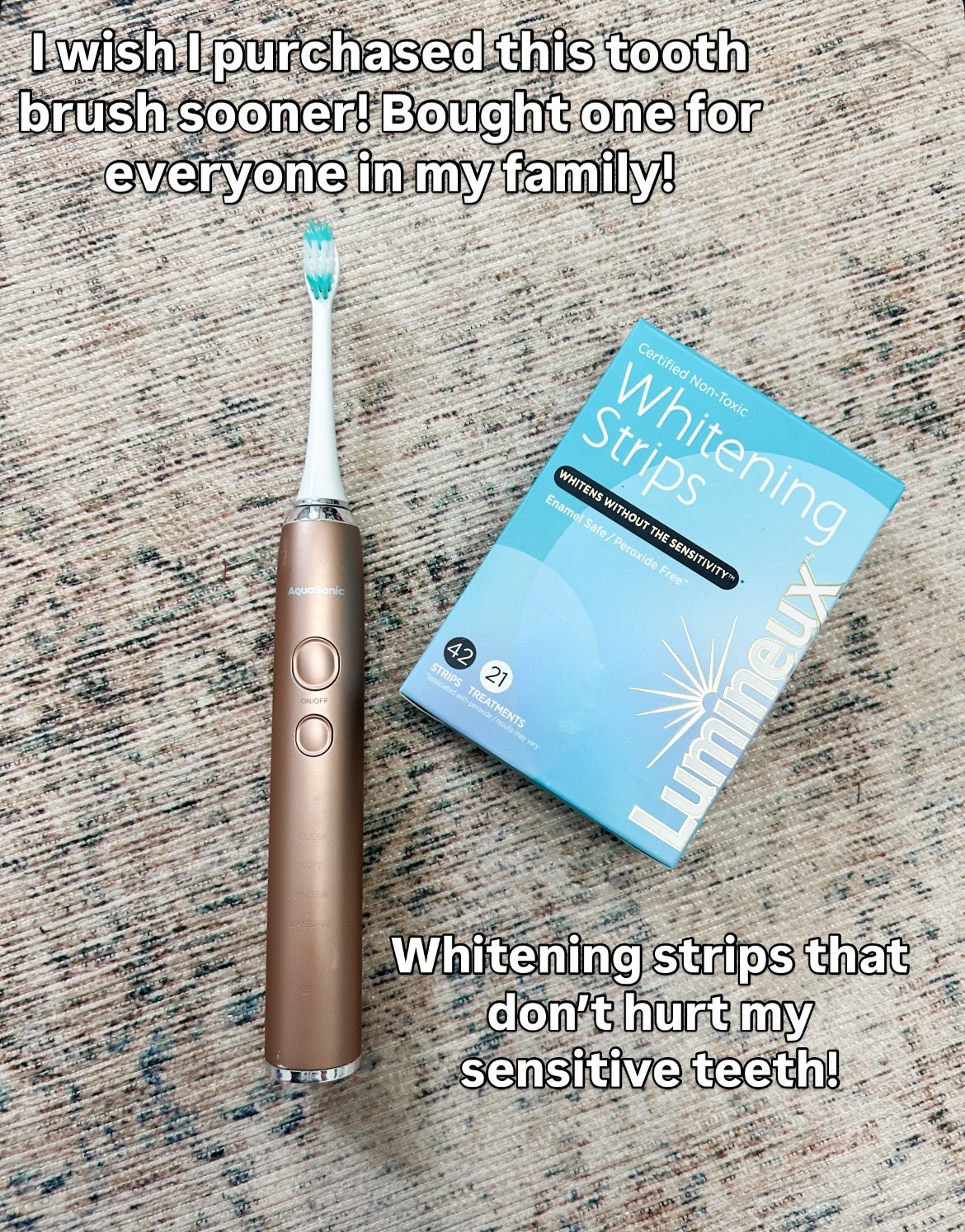 PRIME DAY DEAL! Love this toothbrush! Comes with a case and extra heads! Best whitening strips that don’t hurt my sensitive teeth!

#LTKBeauty #LTKSaleAlert
