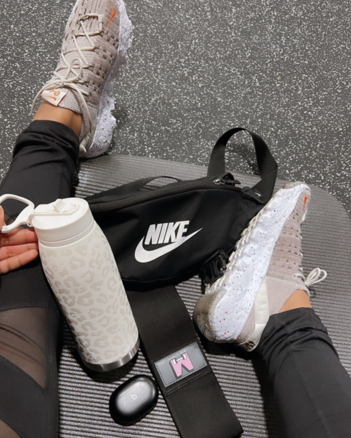 Glute Day Gym Essentials 🍑 here are my favorite Nike gym shoes for walking and weight lifting. Nike Fanny pack, hydrapeak 32oz. for ice cold water, fitness band, beats headphones and breathable leggings size 3x! Let’s go 💪🔥🥵

#LTKfit #LTKcurves #LTKshoecrush