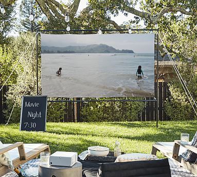 Outdoor Movie Screen | Pottery Barn (US)