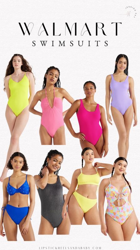 Walmart swimsuits, walmart finds, bathing suits, one piece swimsuit 

#LTKFindsUnder100 #LTKFindsUnder50