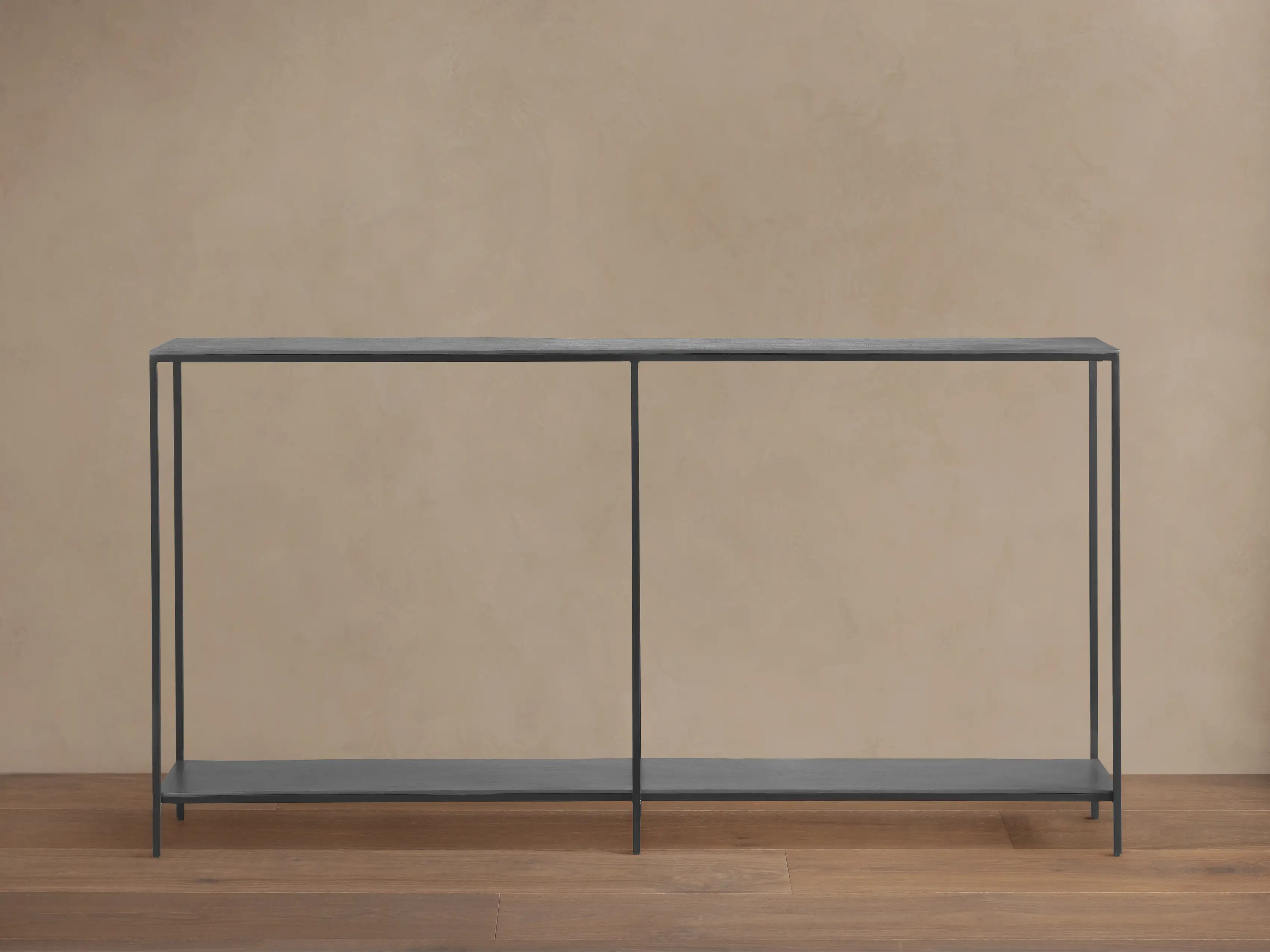 Kavali Console Table in Silver | Arhaus