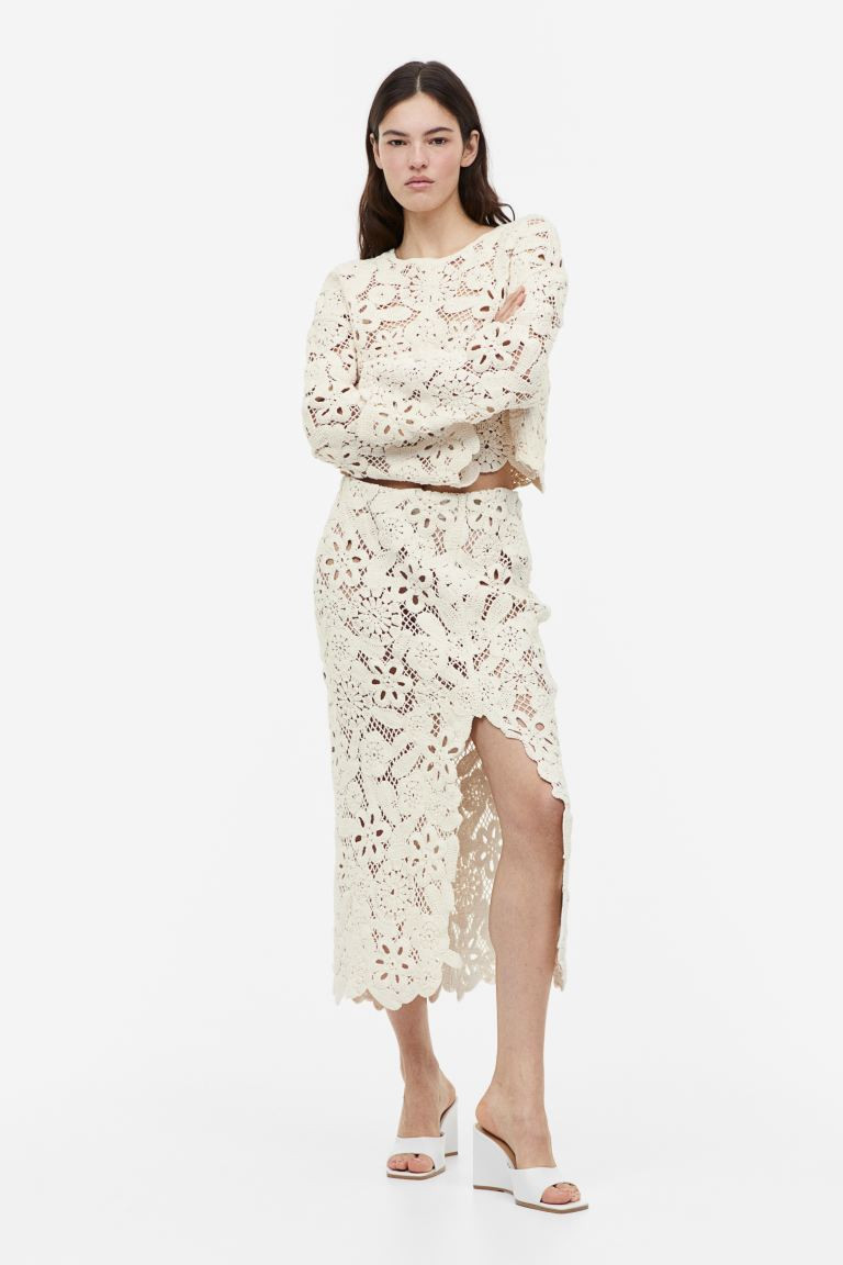 Crochet-look Skirt | H&M (US + CA)