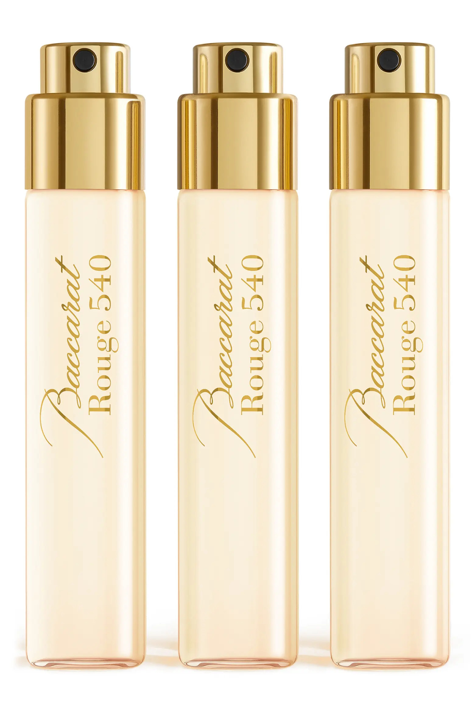 Maison Francis Kurkdjian Baccarat Rouge 540 Extrait de Parfum Refill Trio (Women) | Nordstrom | Nordstrom