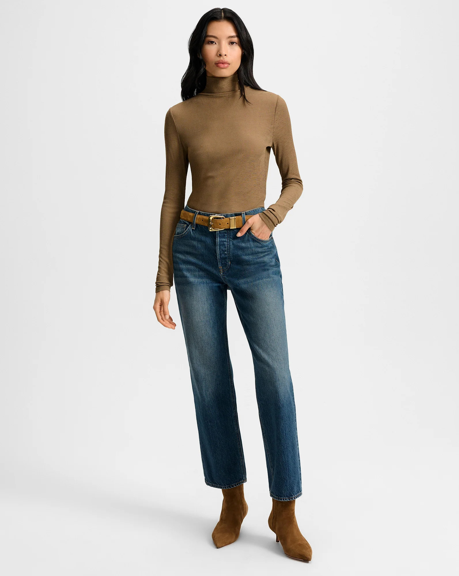 Leah Straight-Leg Jean | Veronica Beard