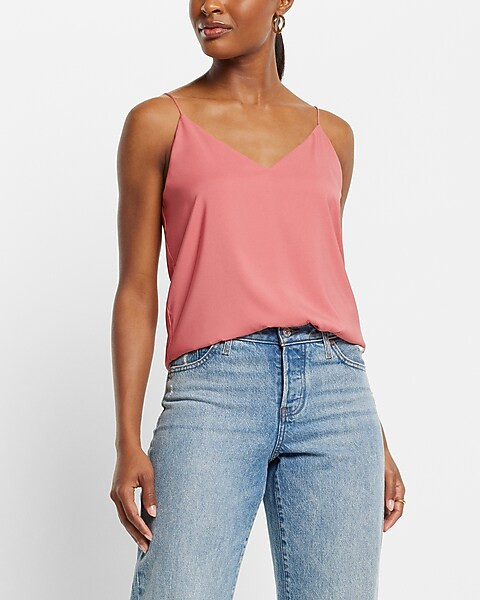 V-Neck Downtown Cami | Express