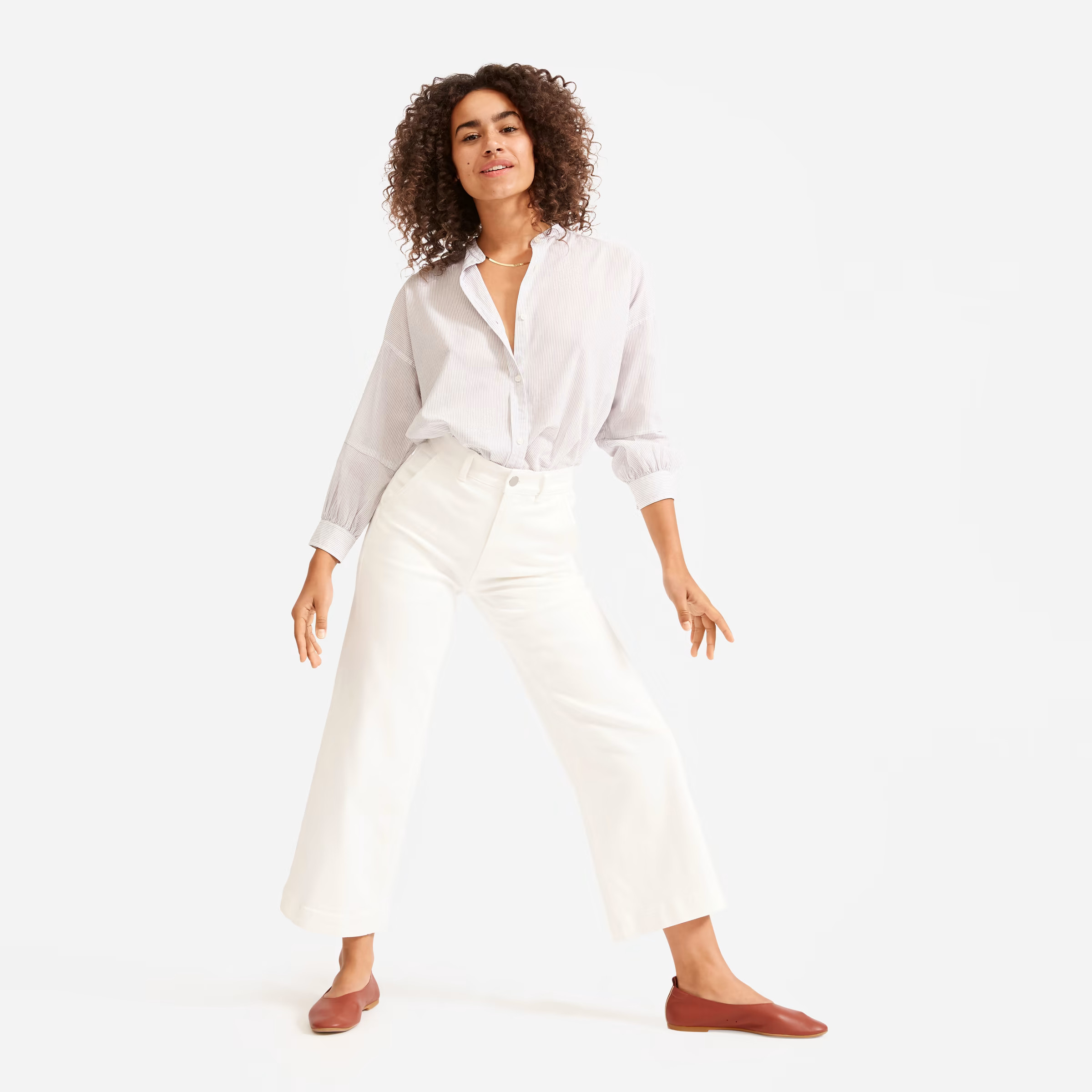 The Wide-Leg Crop Pant | Everlane