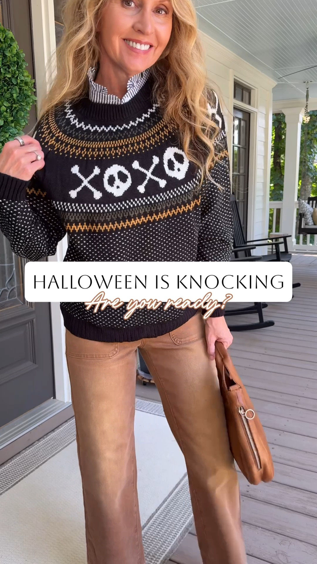 Spooky season, but make it cute🎃🖤 I love a fair isle style sweater and these Halloween sweaters are perfect for an easy October look
@Chicwish

Halloween sweaters, cute Halloween sweaters for women, Halloween outfits for women, Halloween fashion, spooky season outfits, October outfit ideas, fall sweaters for women, casual fall outfits, festive Halloween outfits, Halloween style over 50, midlife fall fashion, women’s fall fashion
#HalloweenSweaters #HalloweenStyle #HalloweenOutfit #SpookySeasonStyle #OctoberOutfits #FallFashion #FallOutfits #FallStyle #Over50Style #StyleOver50 #MidlifeStyle #MidlifeFashion #WomensFashion #CasualStyle #SweaterWeather

#LTKSeasonal #LTKOver40