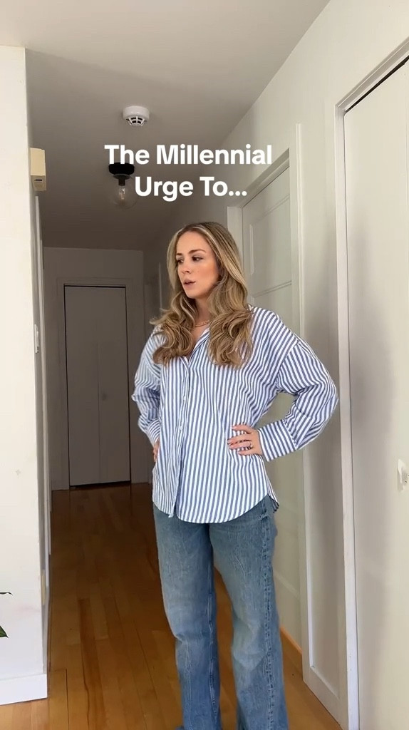 Front tuck always 

#LTKStyleTip #LTKFindsUnder50 #LTKVideo