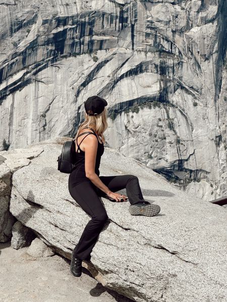 Hiking in Yosemite Park

Black jumpsuit • flare jumpsuit • black overalls • black hiking boots • hiking outfit • black onesie 

#LTKActive #LTKFindsUnder100 #LTKStyleTip