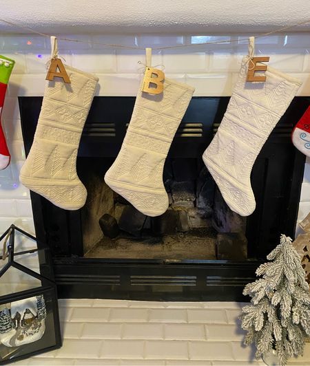 Found the perfect custom wooden initials to add to our stockings this year!

#LTKSeasonal #LTKHoliday