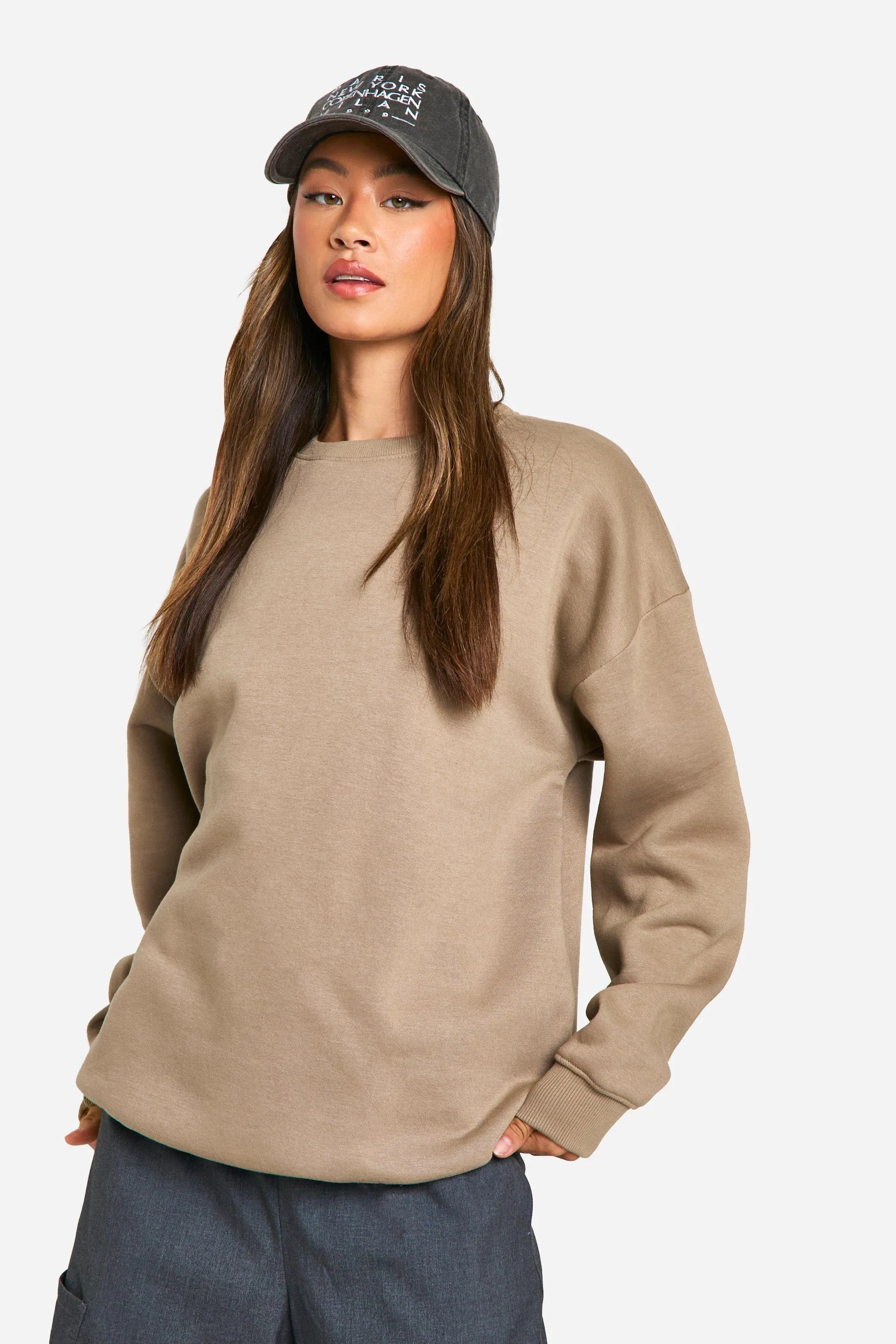 Tall Basic Sweatshirt | Boohoo.com (UK & IE)