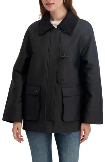 Tahari Taylor Barn Jacket in Black at Nordstrom Rack, Size Large | Nordstrom Rack