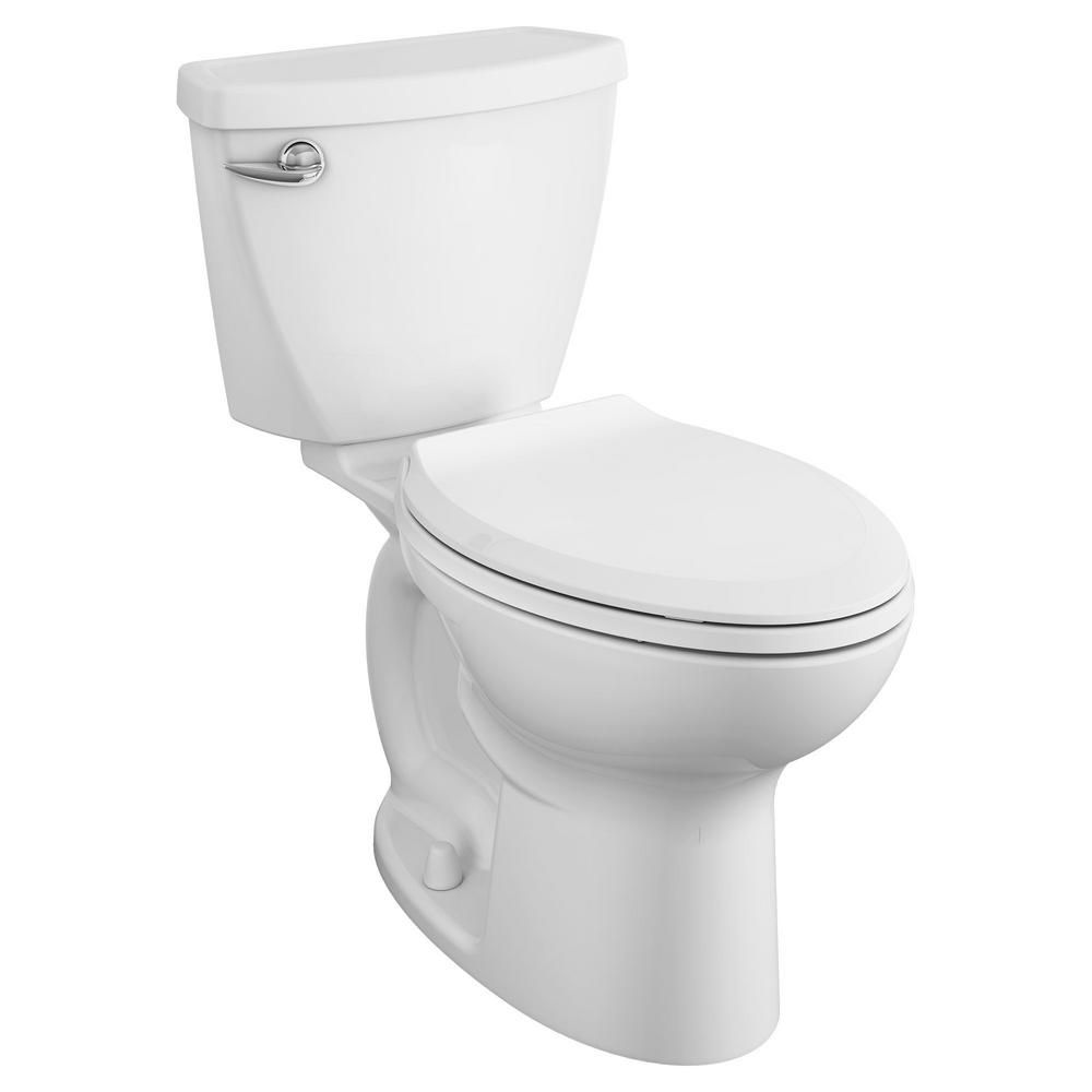 American Standard Cadet 3 Tall Height 10 in. Rough-In 2-piece 1.28 GPF Single Flush Elongated Toilet | The Home Depot