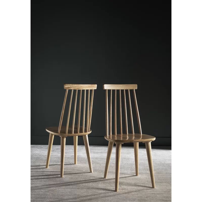 Spindle Slat Back Side Chair (Set of 2) | Wayfair North America