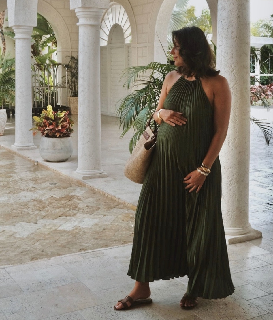 beautiful green dress WW33239] Sézane main image 1