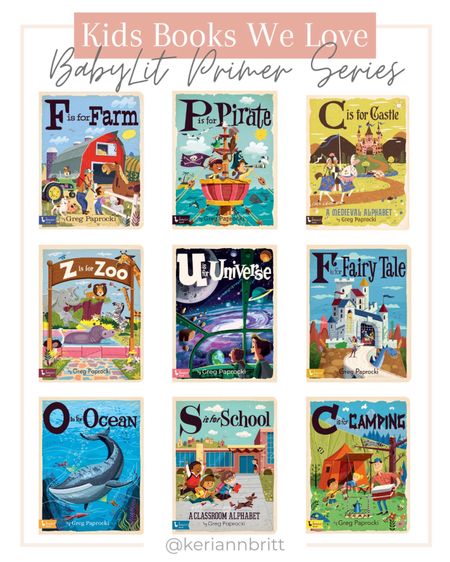 Baby Lit Alphabet Primer Books 

Board books / kids books / educational books / toddler books / book series 

#LTKbaby #LTKGiftGuide #LTKkids