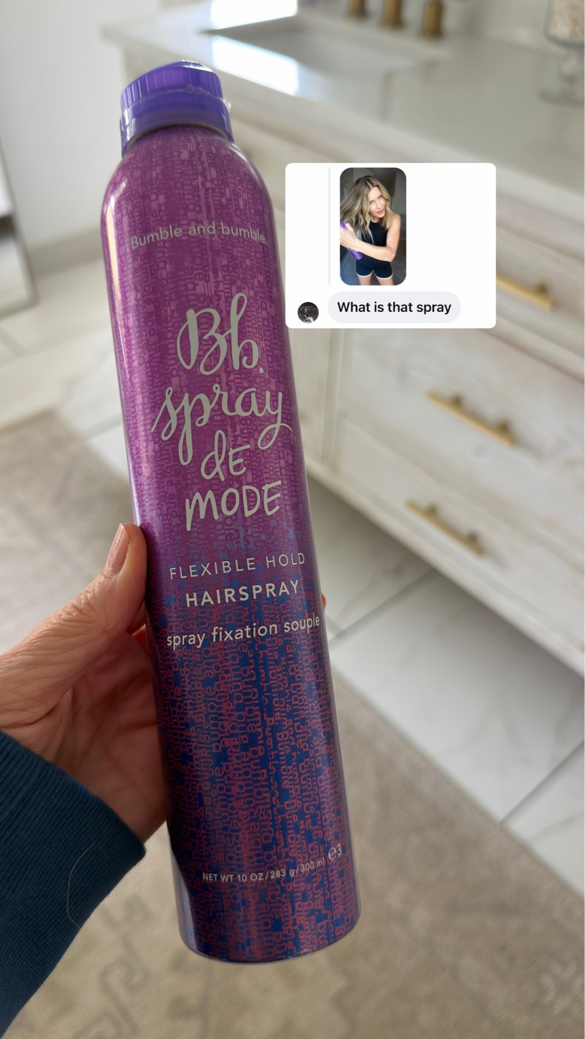 Spray de mode flexible hold hairspray bumble and bubble

#LTKOver40 #LTKBeauty