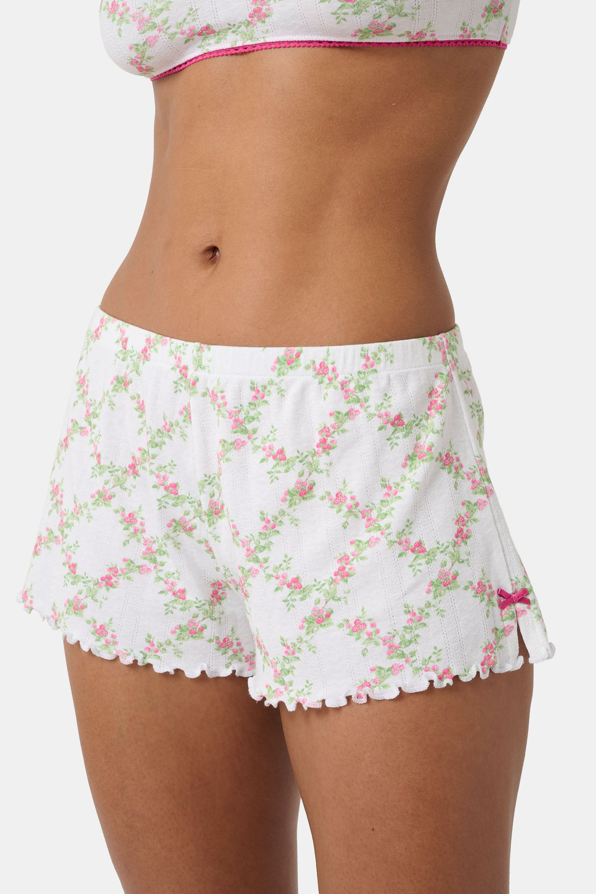 Raspberry Garden Tara Short | Roller Rabbit