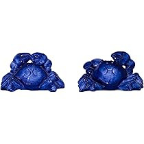 Blue Sky Ceramics Crab Salt & Pepper Set, Multi (17668), 3" | Amazon (US)