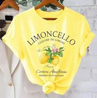 When life gives you lemons... wear them. 🍋💛
This limoncello tee is an easy way to add a little Italian summer vibe to your everyday wardrobe. Pair it with denim shorts, white jeans, or a flowy skirt for an effortlessly cute look.
#Limoncello #SummerStyle #GraphicTee #CasualFashion #FashionFinds 

 