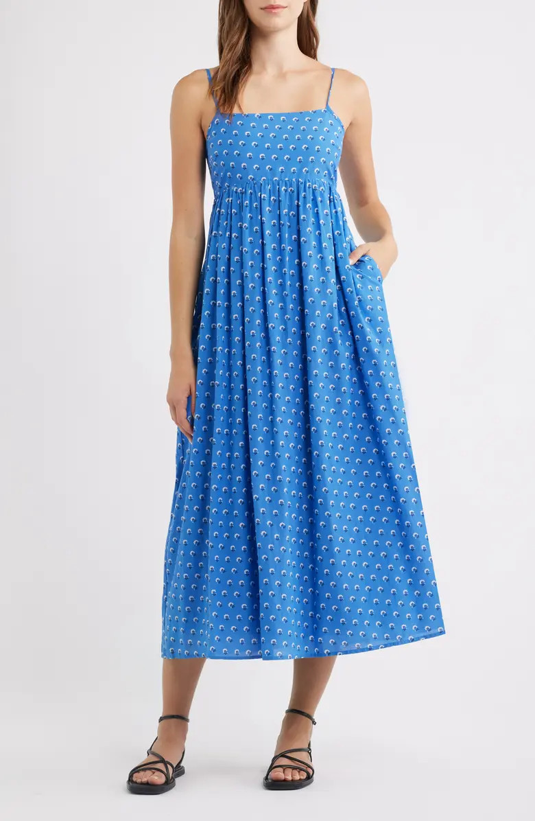 Madewell Empire Waist Midi Dress | Nordstrom | Nordstrom