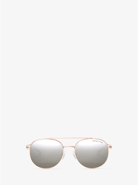 Lon Rounded Aviator Sunglasses | Michael Kors US